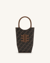FEI Phone Bag - Dark Brown