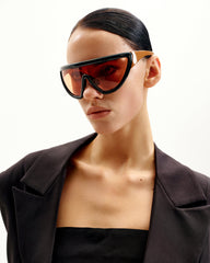 Angelica D Frame Sunglasses - Green