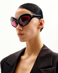 Quorra Cateye Sunglasses - Black